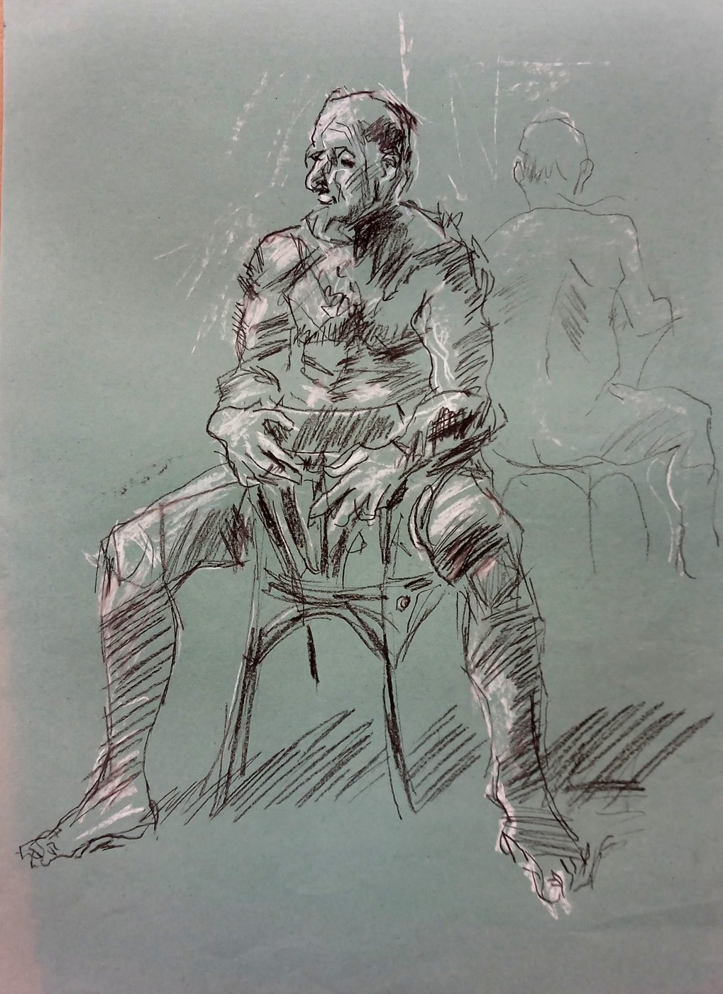 Gwynfor Seated