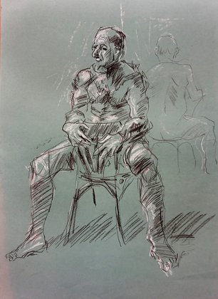 Gwynfor Seated